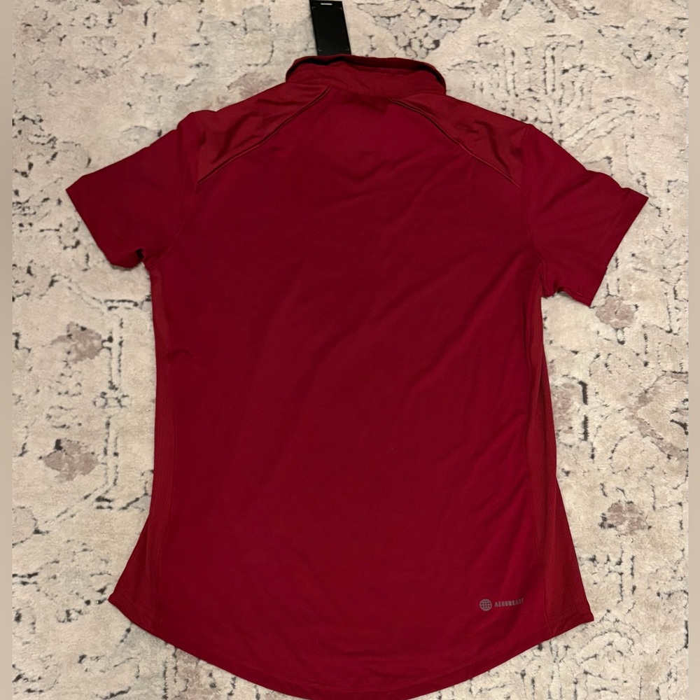 Adidas Burgundy Classic Polo IB2513 Women’s Size: Small - Picture 3 of 3